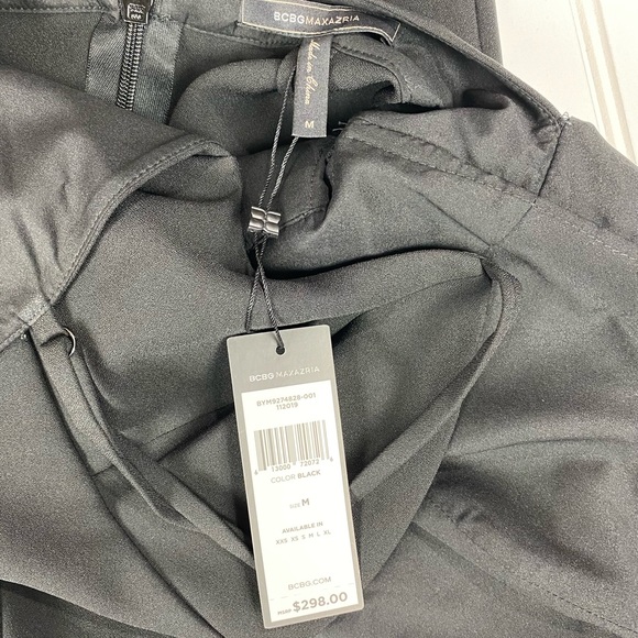 BCBGMaxazria Cut Out Back Jumpsuit M NWT - Picture 15 of 15